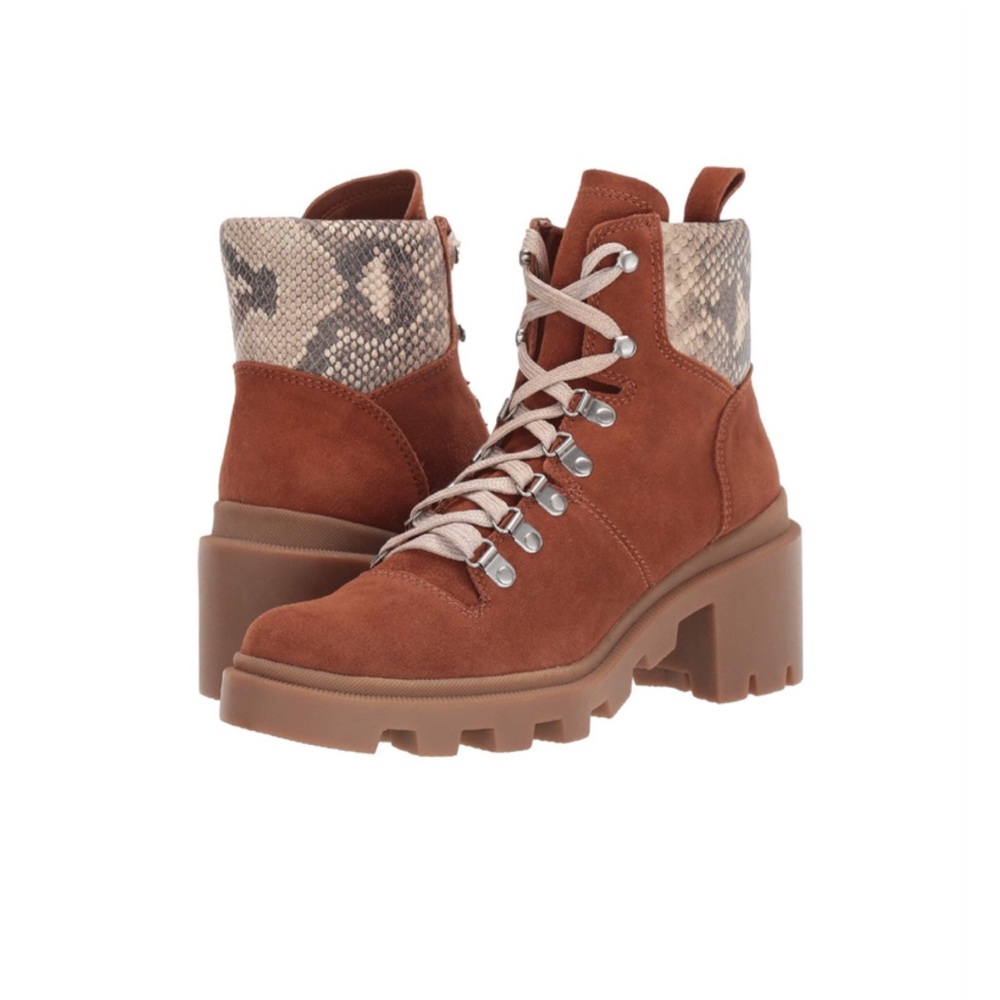 Dolce Vita Rubi Boot Brown Suede Size 10 New